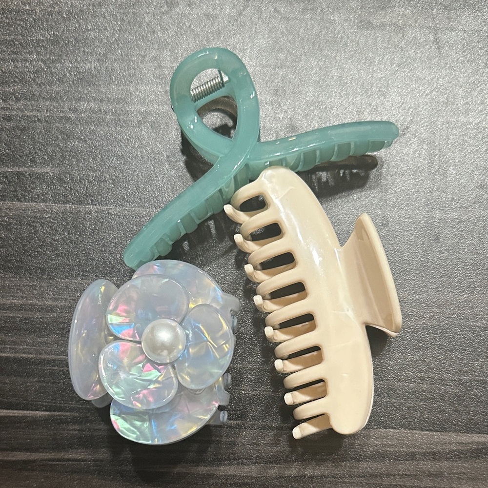 3pc Hair Clip Set